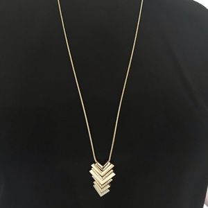 Gold & Diamond Costume Necklace